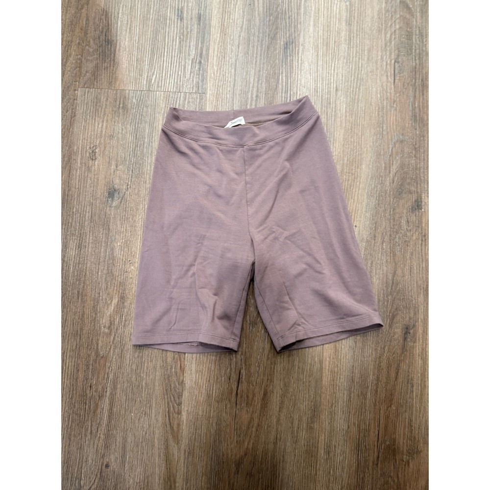 Wilfred‎ Free Aritzia Mauve Tencel Modal Bike Shorts 2XS 80970 High Waisted